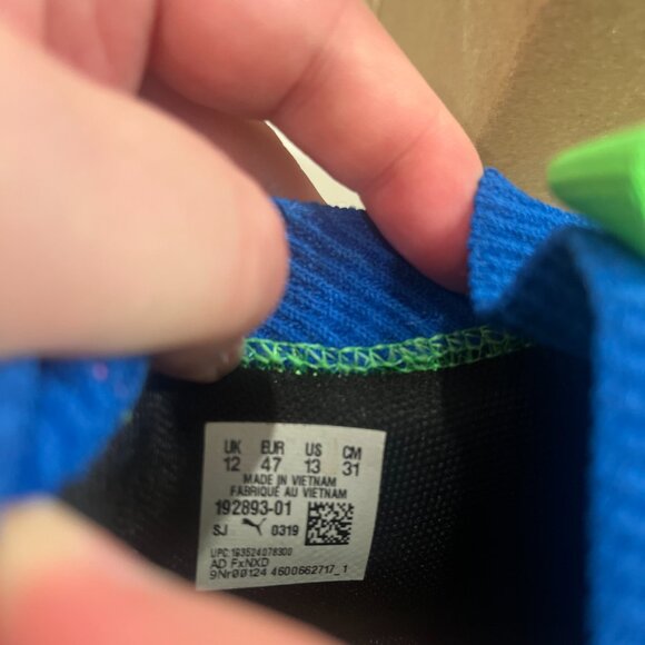 Puma Bright Neon Clyde Court Disrupt Summertime Size 13 Shoes - Picture 8 of 8